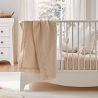 CuddleCo 4 Piece Cot Bed Bedding Set  - Cashmere Waffle