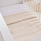 CuddleCo 4 Piece Cot Bed Bedding Set  - Cashmere Waffle