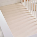 CuddleCo 2 Pack Cot Bed Sheets  - Cashmere Waffle