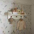 CuddleCo Clara Nursery Shelf - White and Ash