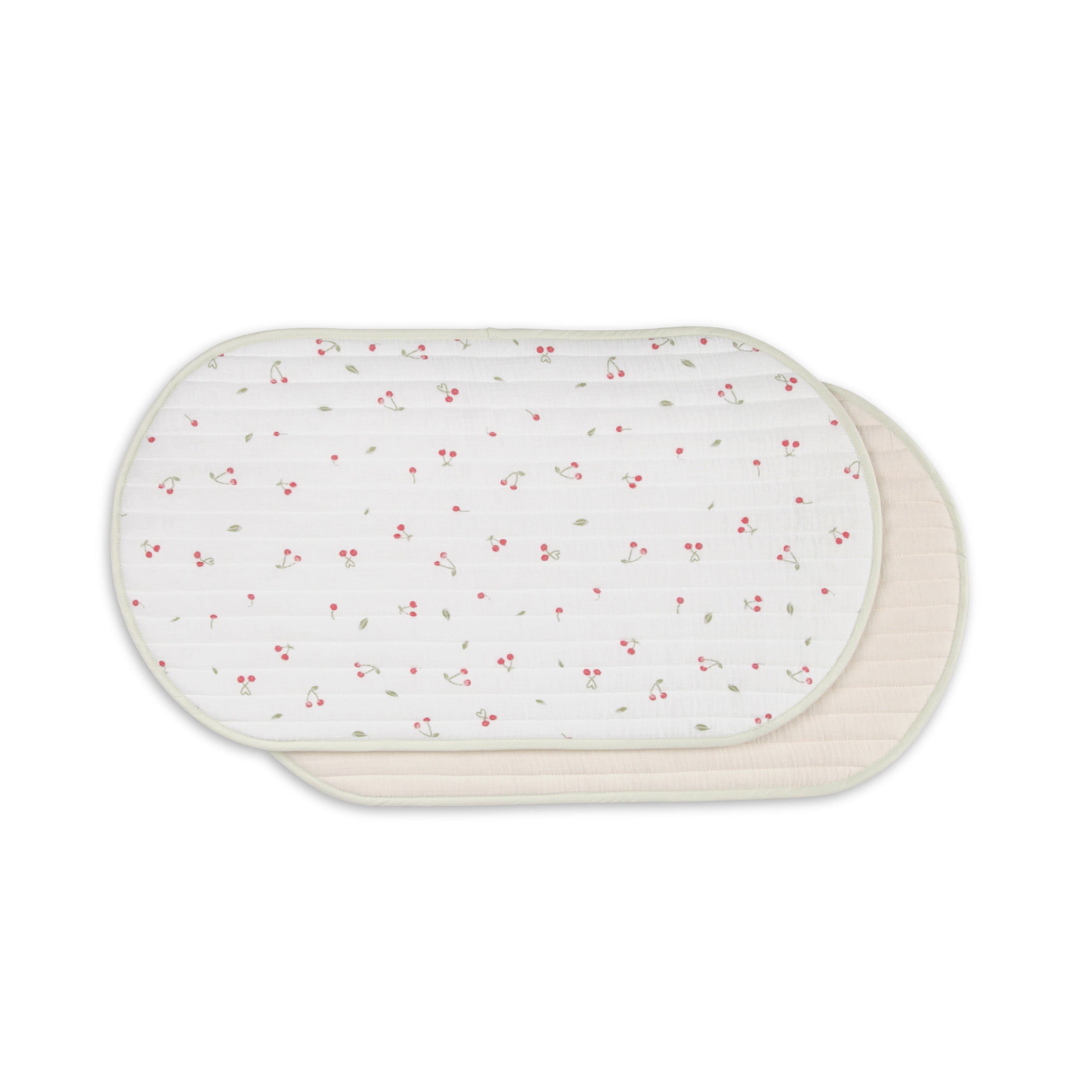CuddleCo 2 Pack Travel Changing Pad - Ditsy Cherry