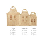 CuddleCo Dutch House Storage Baskets - Set of 3