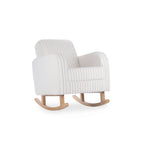CuddleCo Etta Nursing Chair - Faux Fur Cream