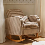 CuddleCo Etta Nursing Chair - Faux Fur Mink