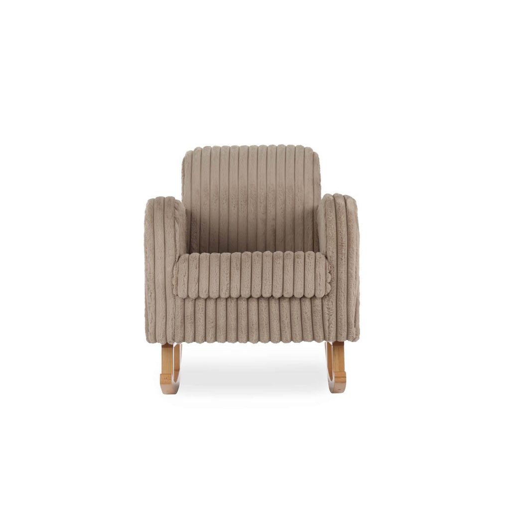 CuddleCo Etta Faux Fur Nursing Chair - Mink
