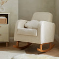 CuddleCo Etta Nursing Chair - Bouclé Mushroom