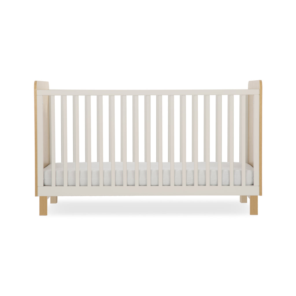 CuddleCo Remi 2 Piece Nursery Furniture Set - Oak & Cashmere