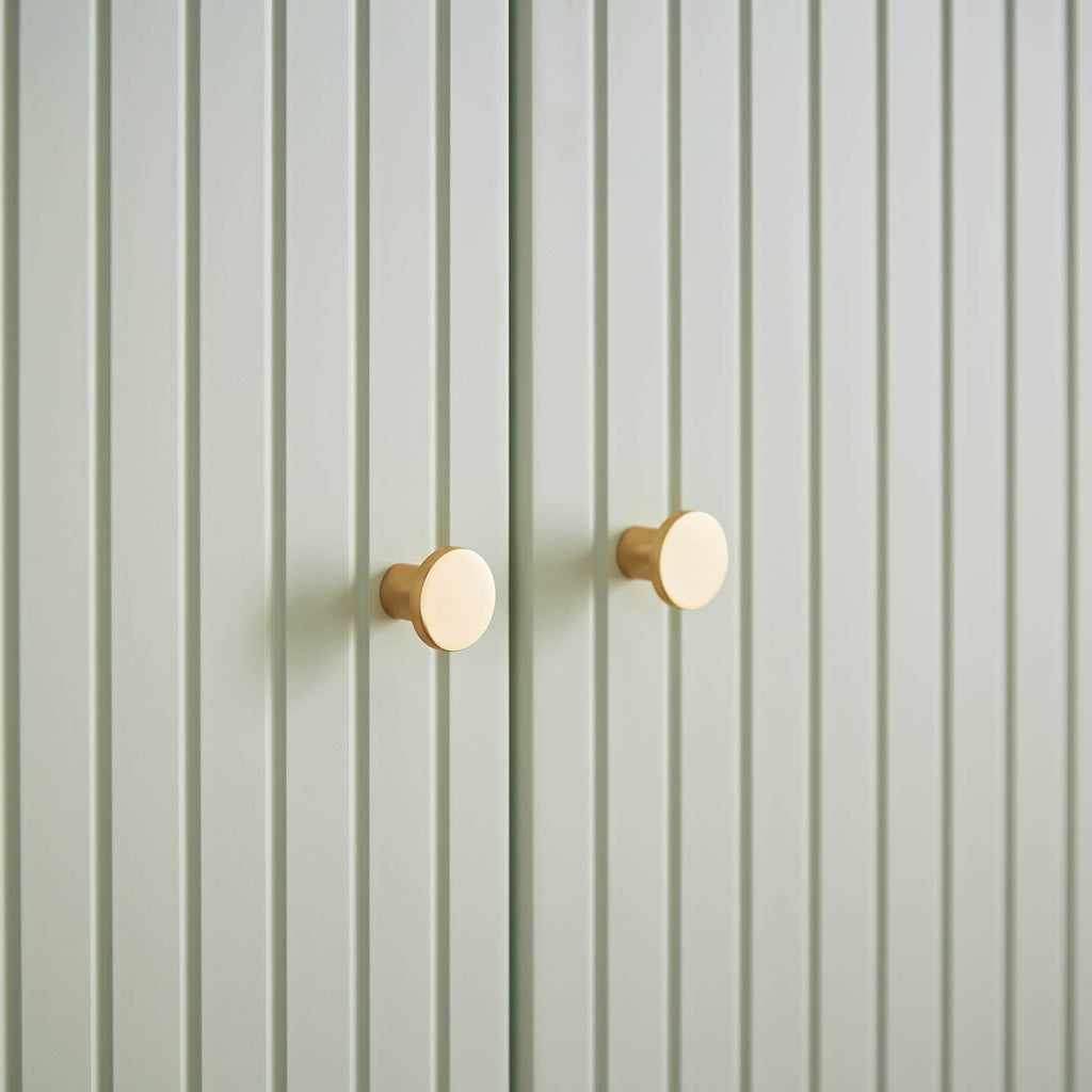 CuddleCo Remi Wardrobe - Oak & Green