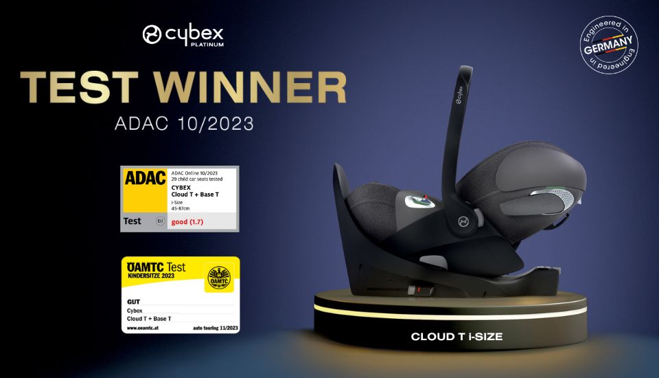 Cybex Cloud T i-Size Plus Car Seat - Mirage Grey