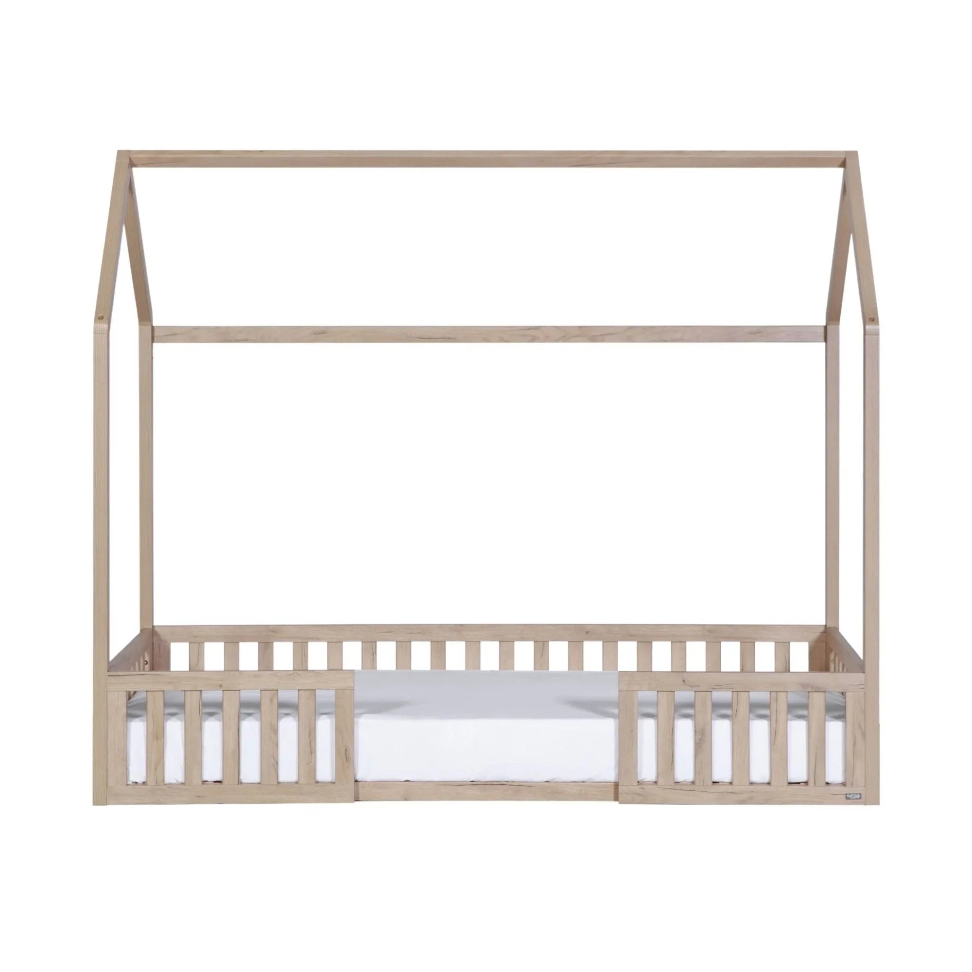 Tutti Bambini Casa Grande Montessori House Floor Bed - Harvest Oak