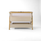 Tutti Bambini CoZee Sense Bedside Crib - Toasted Oak / Sand
