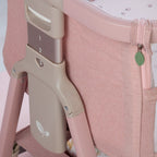 Tutti Bambini CoZee Zen Bedside Crib - Blush