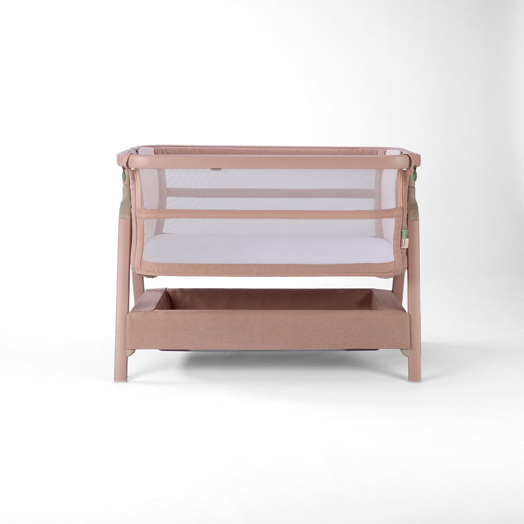 Tutti Bambini CoZee Zen Bedside Crib - Blush