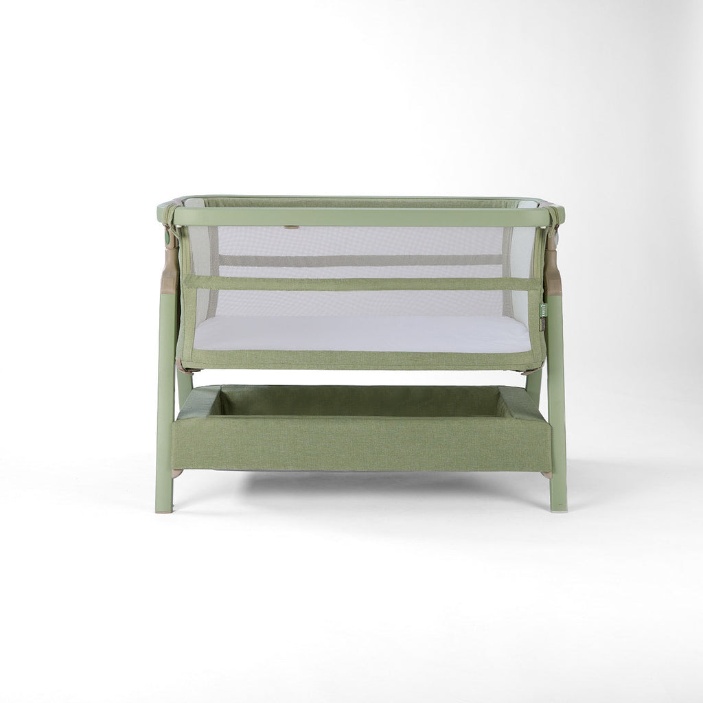 Tutti Bambini CoZee Zen Bedside Crib - Eucalyptus