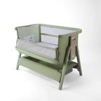 Tutti Bambini CoZee Zen Bedside Crib - Eucalyptus