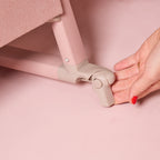 Tutti Bambini CoZee Air 2 Bedside Crib - Drifted Oak / Blush
