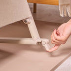 Tutti Bambini CoZee Air 2 Bedside Crib - Soft Walnut / Cocoa