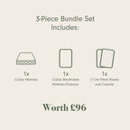 Tutti Bambini CoZee Supreme Mattress & Bedding Bundle - Cocoon
