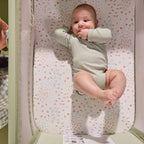 Tutti Bambini CoZee Zen Bedside Crib - Eucalyptus