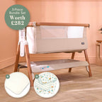 Tutti Bambini CoZee Air Bedside Crib & Bedding Bundle - Run Wild