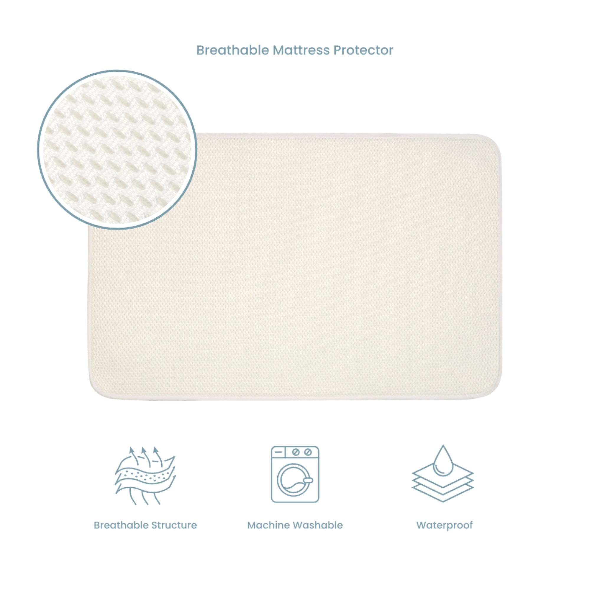 Tutti Bambini CoZee Supreme Mattress & Bedding Bundle - Cocoon