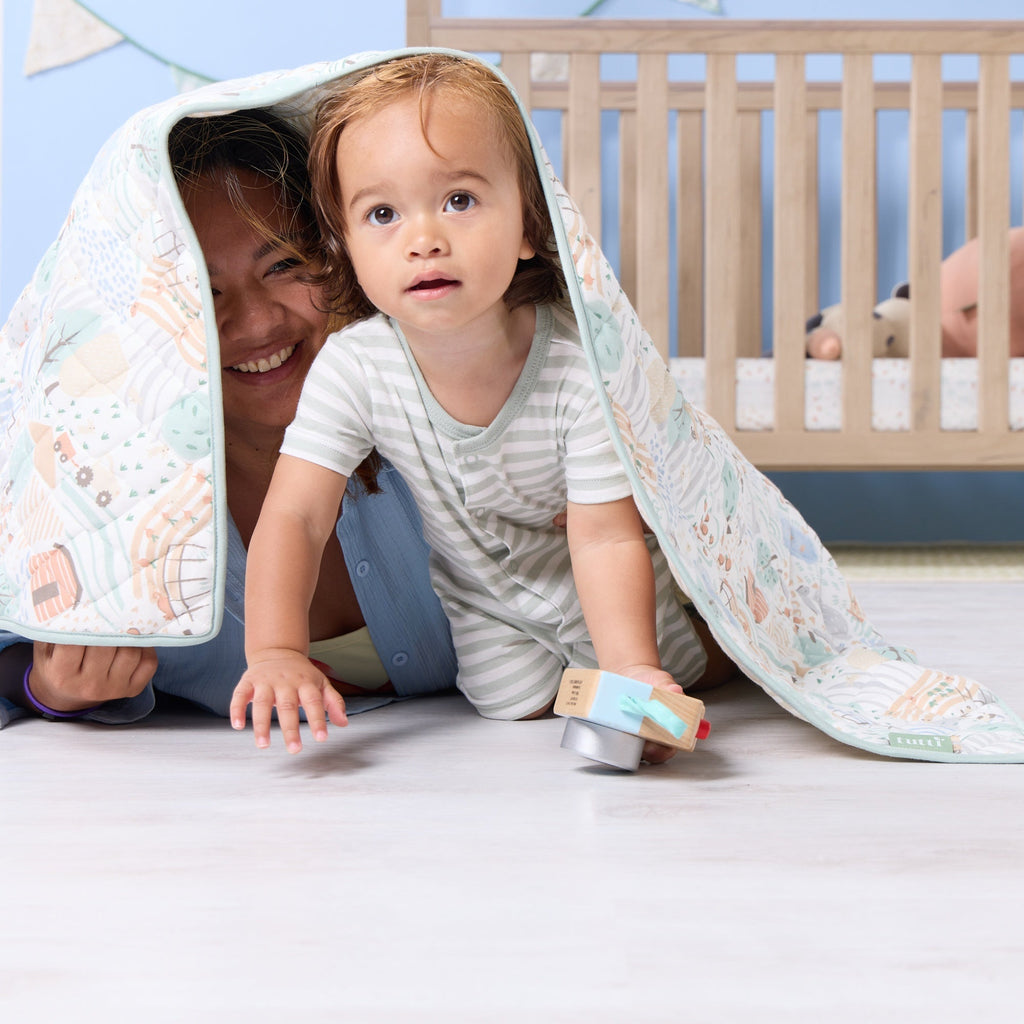 Tutti Bambini Cot/Cot Bed Coverlet - Good Life
