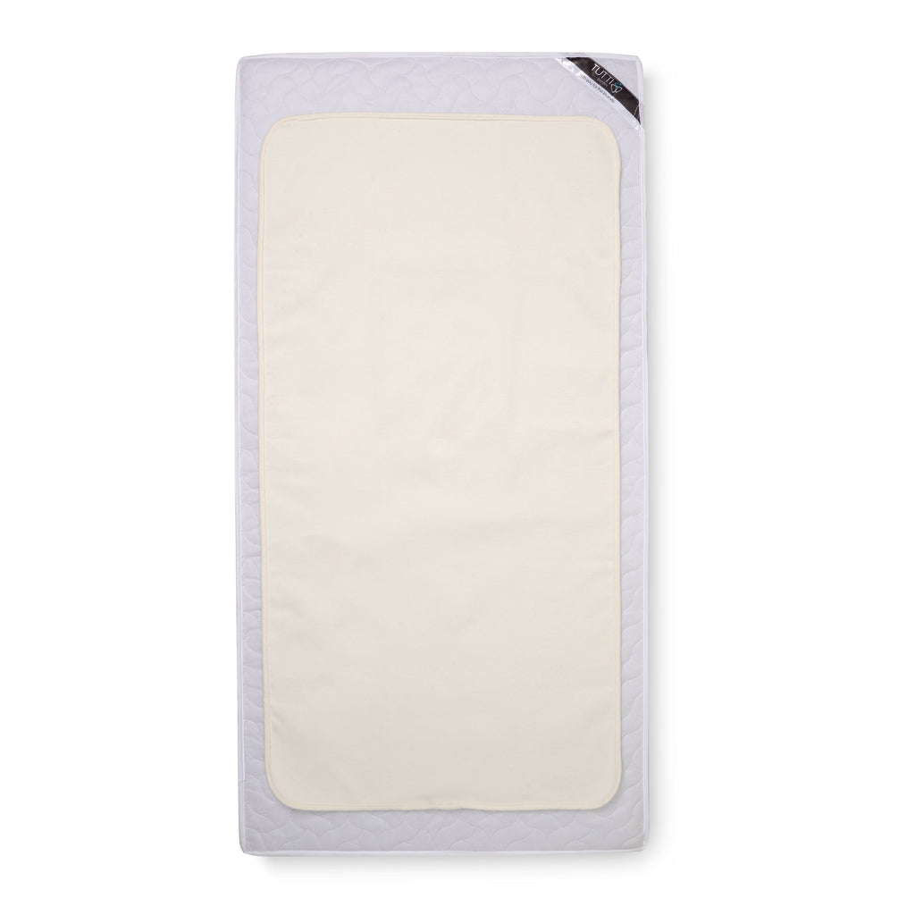 Tutti Bambini Essentials Alba Mini Cot Bed, Mattress & Bedding Bundle - White