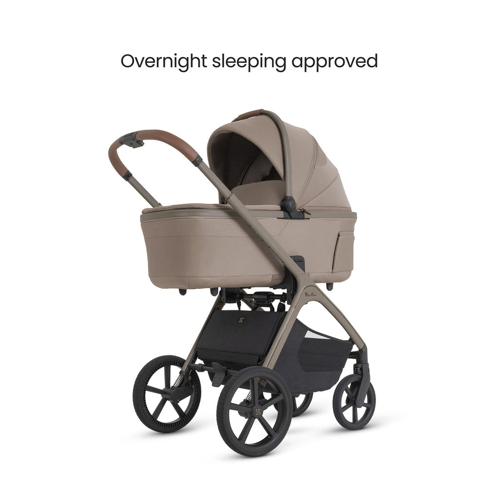Silver Cross Cove 2 Ultimate Maxi-Cosi Pebble 360 Pro2 Car Seat Bundle - Champagne