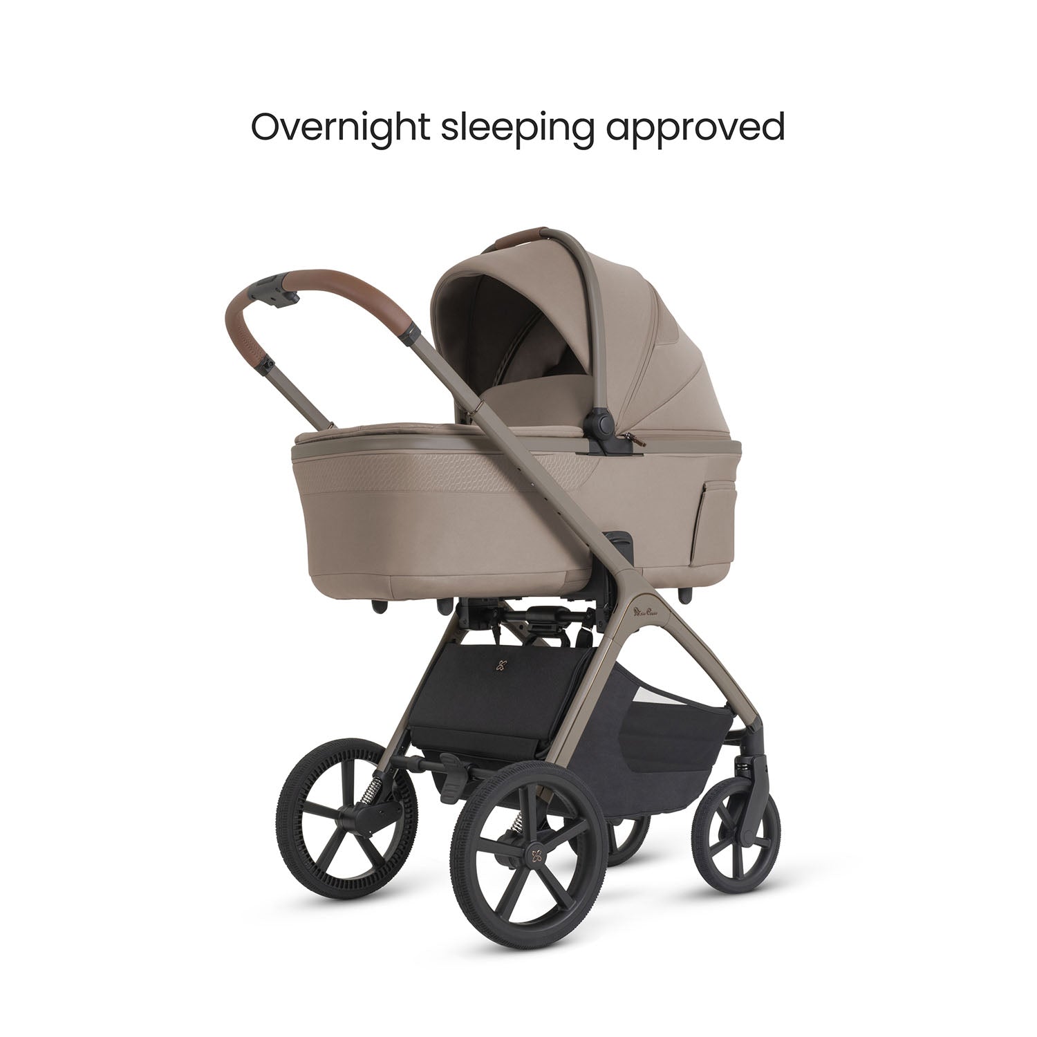 Silver Cross Cove 2 Ultimate Maxi-Cosi Cabriofix i-Size Car Seat Bundle - Champagne