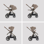 Silver Cross Cove 2 Ultimate 360 Family Car Seat Bundle - Champagne