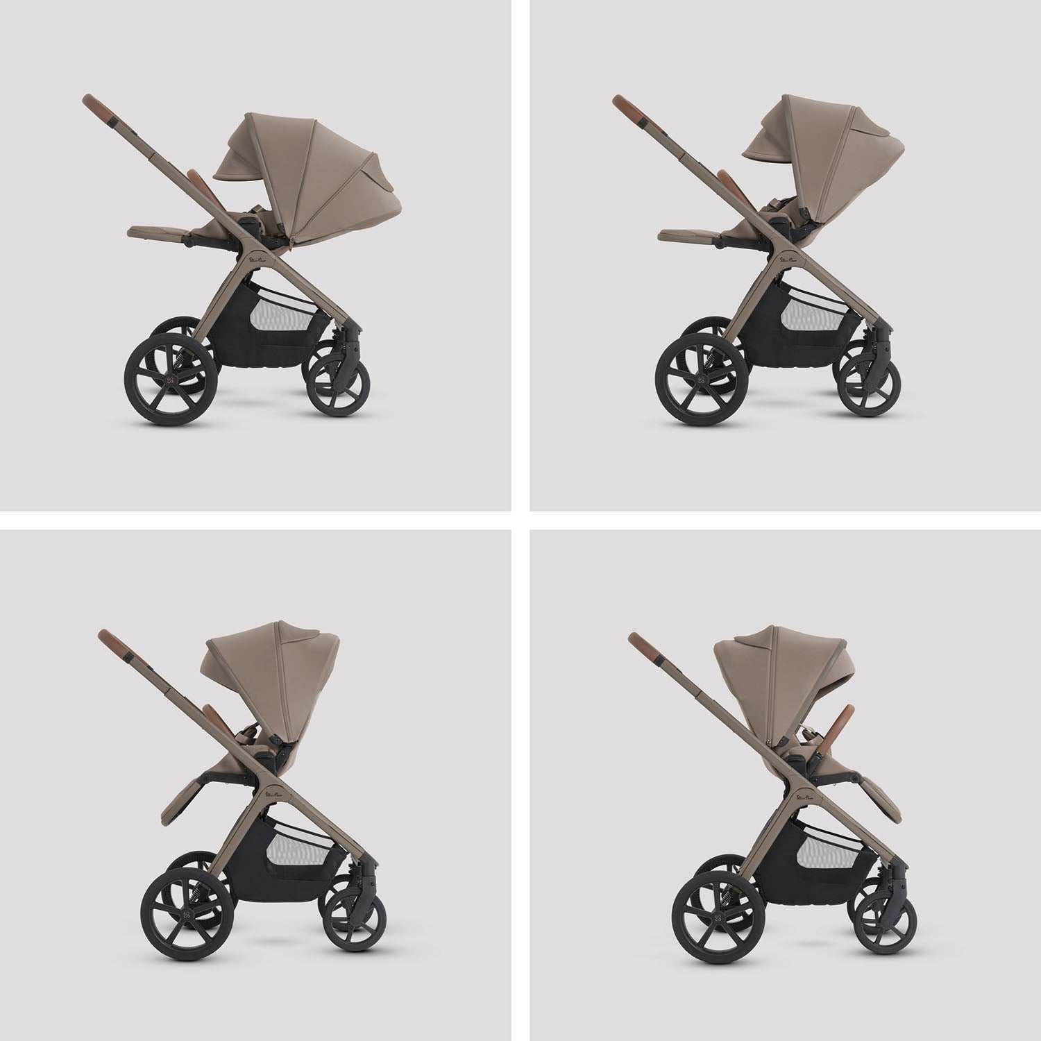 Silver Cross Cove 2 Ultimate 360 Family Car Seat Bundle - Champagne