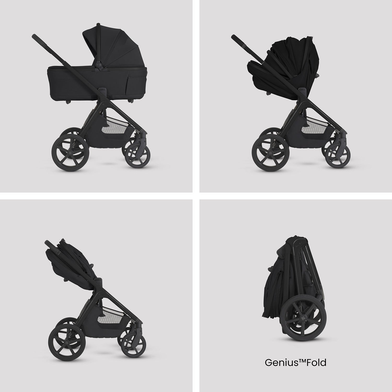 Silver Cross Cove 2 Ultimate Maxi-Cosi Cabriofix i-Size Car Seat Bundle - Onyx