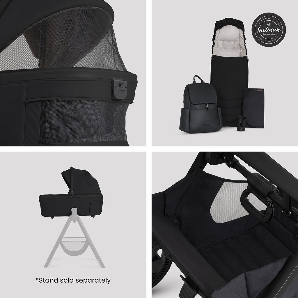 Silver Cross Cove 2 Accessory Bundle - Onyx
