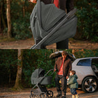 Silver Cross Cove 2 Ultimate 360 Car Seat Bundle - Pewter