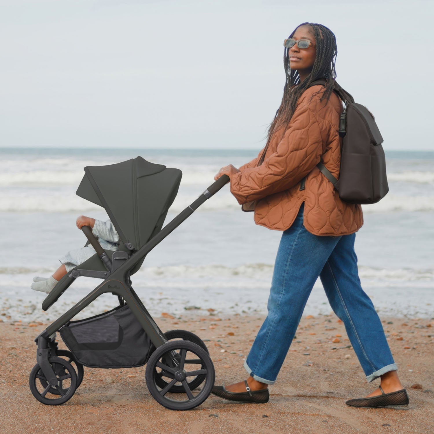 Silver Cross Cove 2 Ultimate 360 Family Car Seat Bundle - Pewter