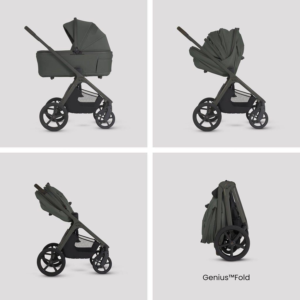 Silver Cross Cove 2 Ultimate 360 Family Car Seat Bundle - Pewter