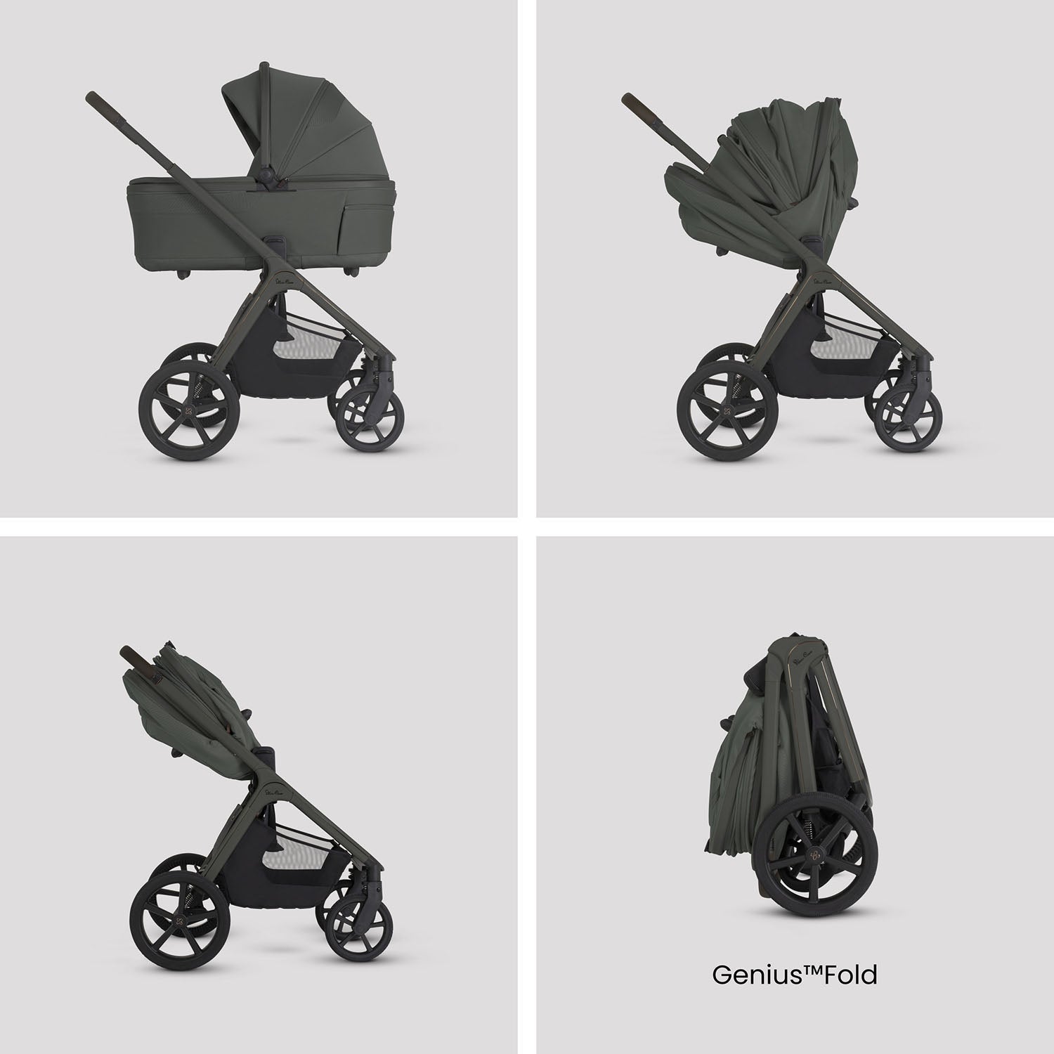 Silver Cross Cove 2 Ultimate 360 Family Car Seat Bundle - Pewter
