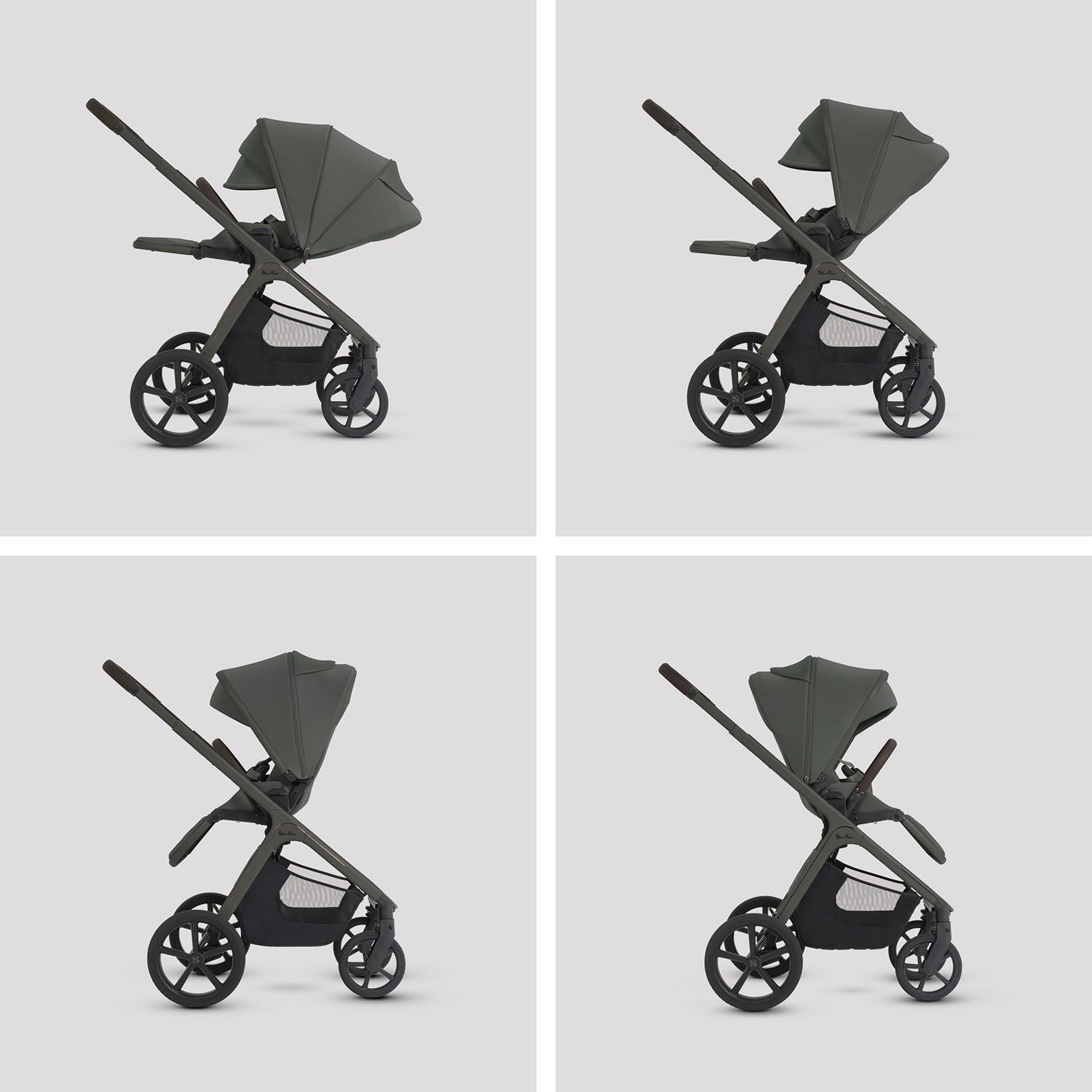 Silver Cross Cove 2 Ultimate 360 Family Car Seat Bundle - Pewter