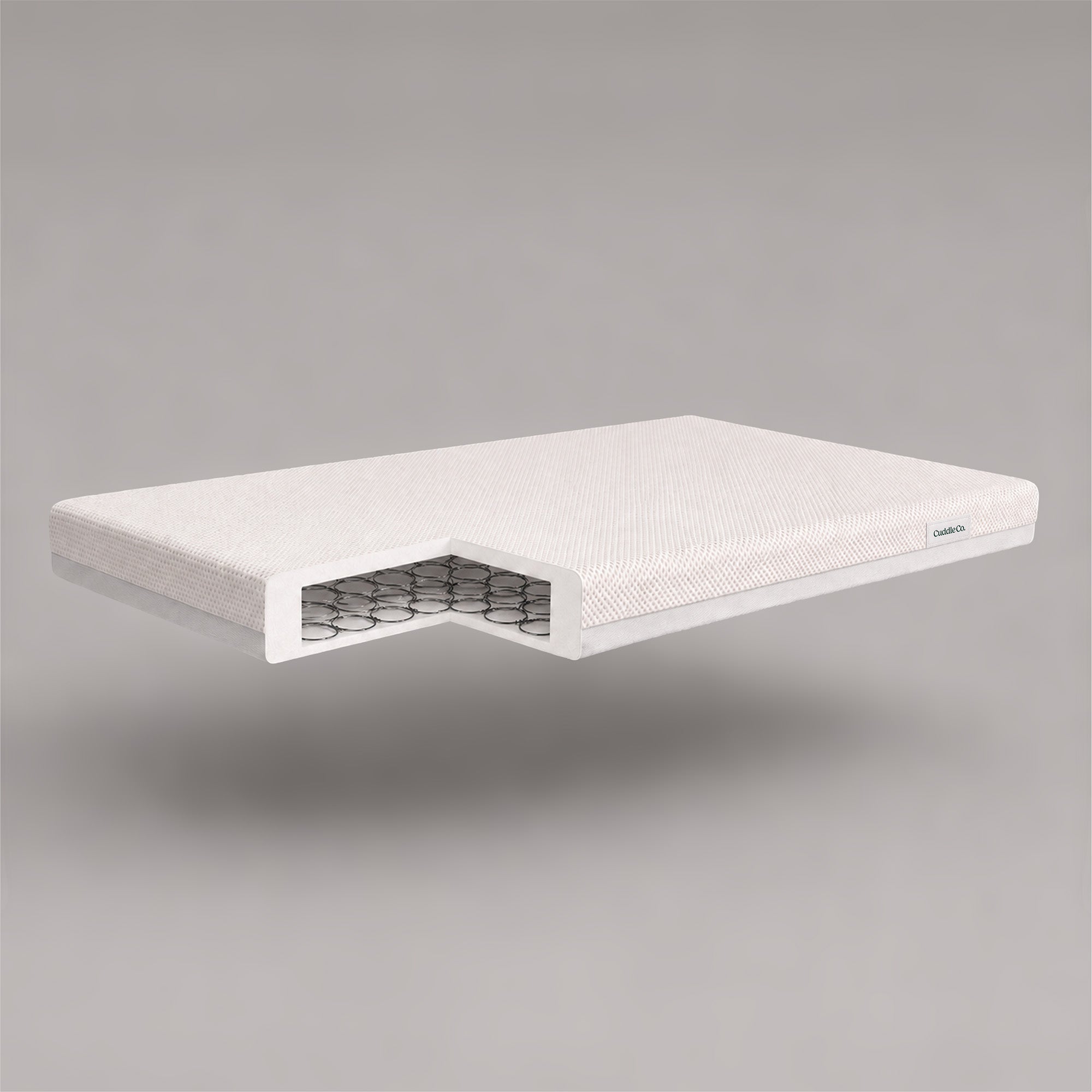 CuddleCo Harmony Hypo-Allergenic Bamboo Sprung Cot Bed Mattress 140 x 70cm