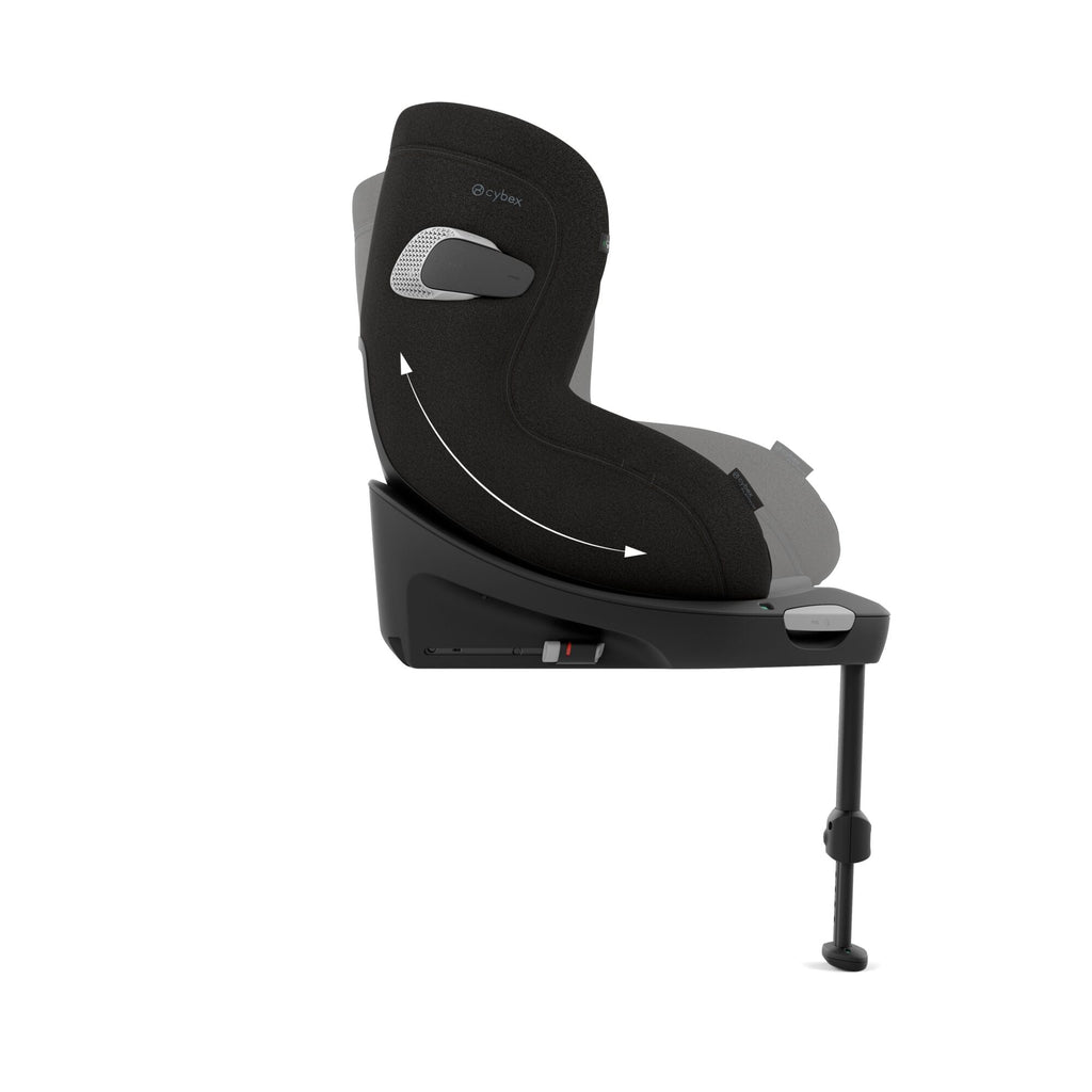Cybex Sirona Ti i-Size 360° Car Seat with ISOFIX Base - Sepia Black