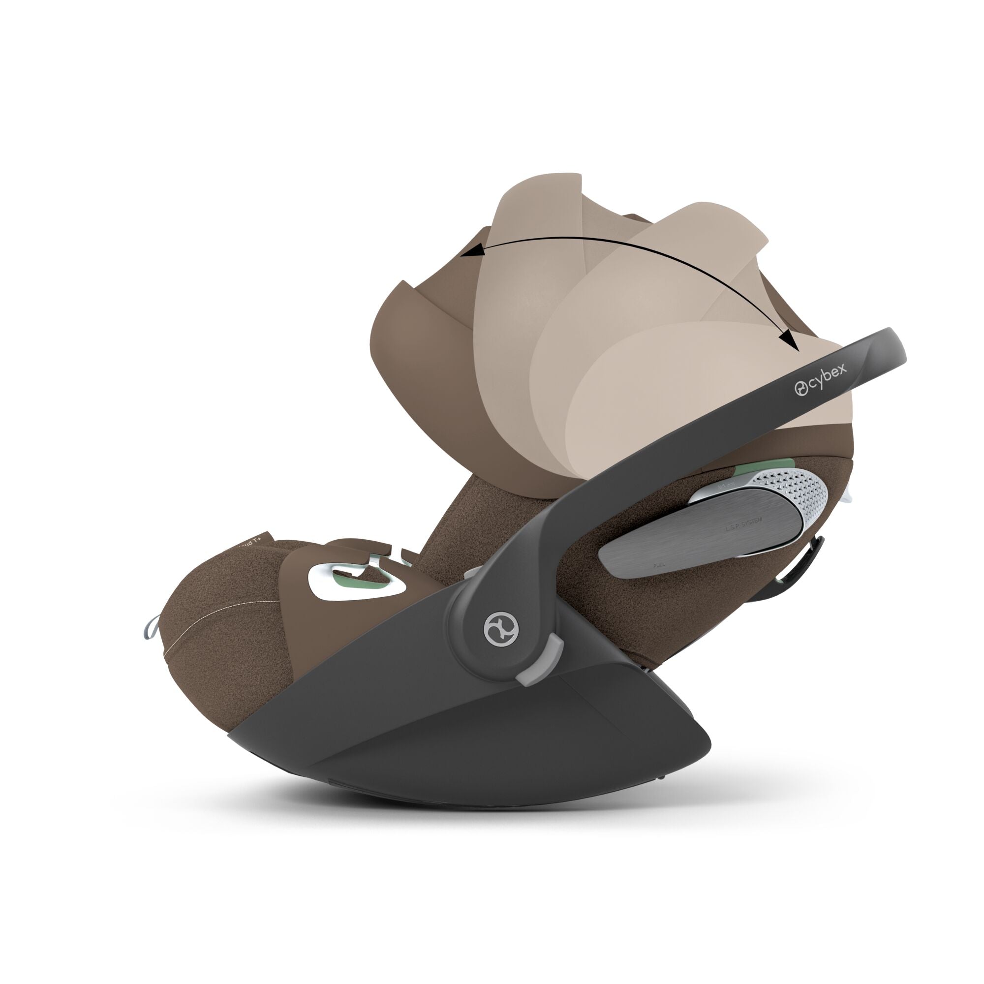 Cybex Cloud T Plus i-Size Car Seat - Coconut Brown