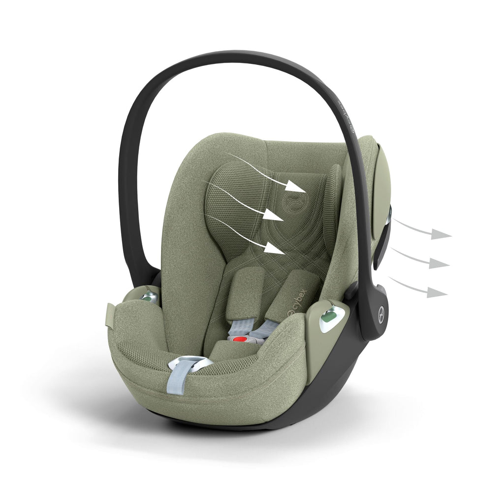 Cybex Cloud T Plus i-Size Car Seat - Sage Green