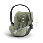 Cybex Cloud T Plus i-Size Car Seat - Sage Green