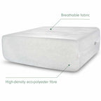 Tutti Bambini Deluxe Eco Fibre Cot Mattress (60 x 120 cm) - White