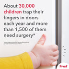 Fred Safety Door Slam Stopper (x2) - Dark Grey