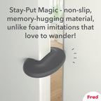 Fred Safety Door Slam Stopper (x2) - Dark Grey
