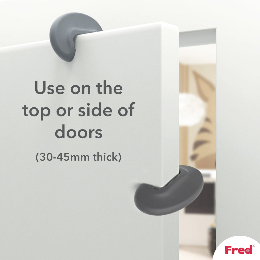 Fred Safety Door Slam Stopper (x2) - Dark Grey