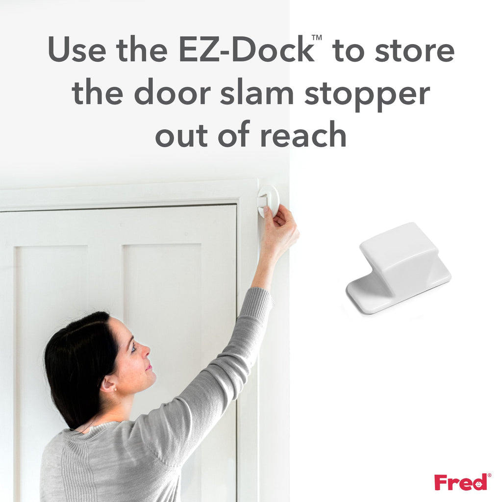 Fred Safety Door Slam Stopper (x2) - Dark Grey