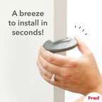 Fred Safety Door Slam Stopper (x2) - Pure White