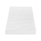 Tutti Bambini Eco Fibre Cot Bed Mattress (70 x 140 cm) - White
